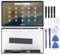 KXPASUKOJX for Lenovo Duet 5 Chromebook 13Q7C6 30 Pins 1920x1080 OLED LCD Screen Digitizer Full Assembly with Frame (Black)