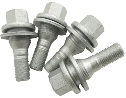 Boulons antivol de Roue pour Peugeot 407, 206, 308, 406 ; kit de boulons antivol de Roue ; boulons de Remplacement pour moyeu de Roue ; boulons de Roue antivol pour pneus.
