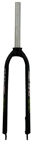 XGSUZNE Forcella Rigida per Mountain Bike 26/27.5/29'' MTB Forcella Dritta Senza Filettatura da 1-1/8'' in Lega di Alluminio Forcella Anteriore Ultraleggera per Freno a Disco per biciclett