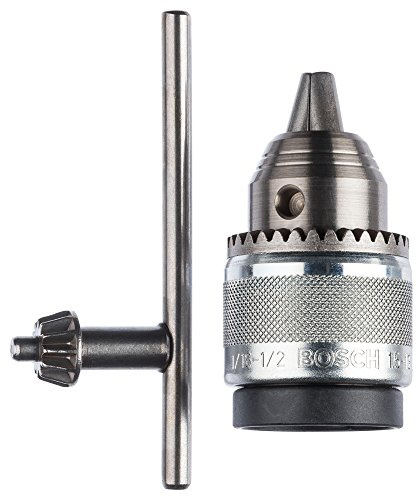 Bosch Professional Zubeh-r 2608571068 Zahnkranzbohrfutter, verchromt 1.5-13 mm, 1,3 cm (0,5 Zoll) - 20, Schwarz, Chrom