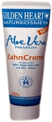 Golden Heart Aloe Vera Premium Zahncreme Minze 75ml