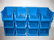 ProfiPlus 12 Stapelboxen, Lagerboxen, Sichtboxen, Allit Gr. 3 blau B.119 x T.189 x H.105 mm
