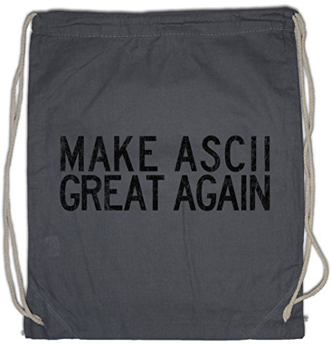 Urban Backwoods Make ASCII Great Again Turnbeutel Sporttasche