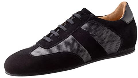 Werner Kern Herren Tanzsneaker/Tanzschuhe Bari 28061 - Farbe: Schwarz - Größe: UK 11