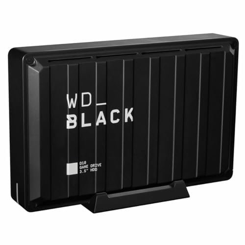 WD Black D10 Game Drive 8TB Black 3.5