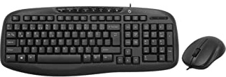 Frisby Fk-4825qu Q Turkish Multicmedia Wired Keyboard Mouse Set Black