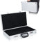 Trintion Flight Case with Password Lockable Storage Tool Box Portable Aluminium Box with Protective Cubed Foam Universal Aluminium Case Large (470 x 254 x 84mm)