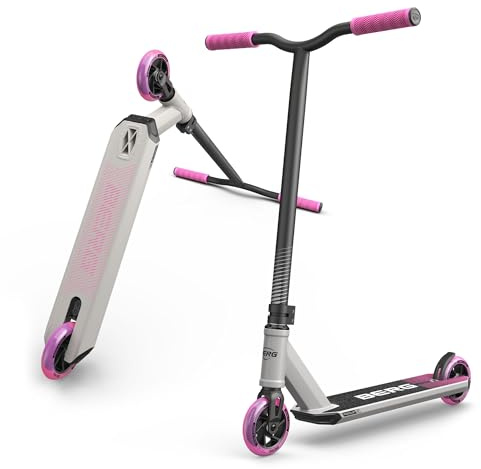 BERG Proxus X1 Stuntscooter für Kinder | Freestyle Scooter für Skatepark & Straße | Aluminium Deck 500 mm | 110 mm Räder | ABEC 9 Lager | IHC Kompression