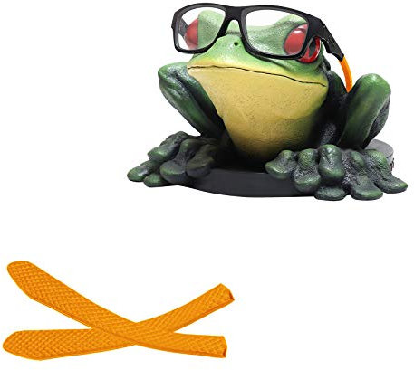 Acefrog Ersatz Gummi Ohrensocken für Oakley Jupiter Squared Sonnenbrillen - Orange