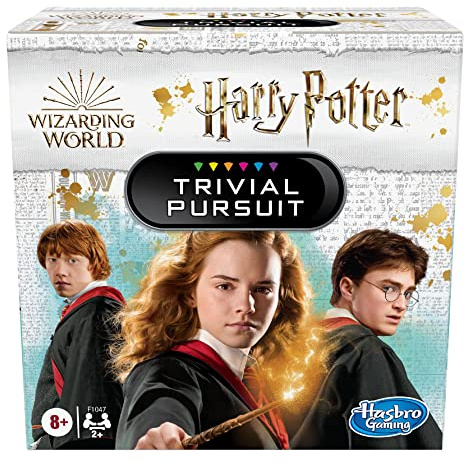 Hasbro Gaming Trivial Pursuit - Wizarding World Harry Potter Edition, kompaktes Quiz-Kartenspiel (französische Version)