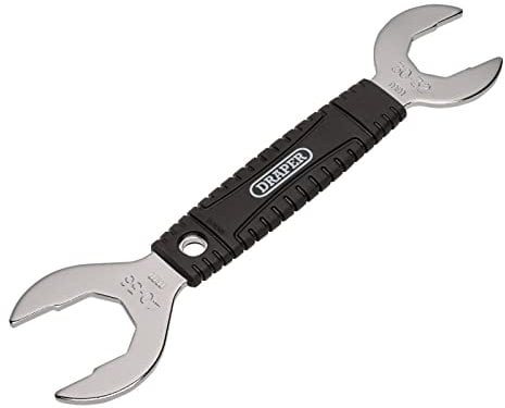 Draper 14167 Dual-Ended Bicycle Headset Wrench, 30/32/36/40mm