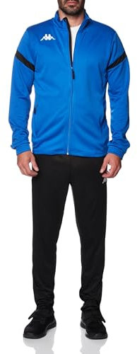 Kappa Herren Dalcito Trainingsanzug, Blau/Schwarz, XL