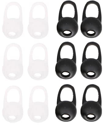 Pairs Universal Headphone Silicone Earbuds Tips Cover Pads Replacement Soft Multi-size Earplugs in-Ear Ear Tips Electric headset protector decor sticker cover earphone pouch charge box