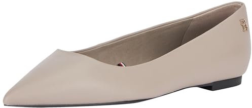 Tommy Hilfiger Damen Ballerinas Elegant, (Smooth Taupe), 37