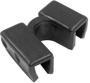 Uenhoy 5 conectores de entrenamiento reutilizables para palillos, para muchas edades, soportes de plástico para palillos, color negro