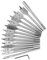 15pcs Carbon Steel Hex Shank Spade Drill Bit Set (6-25mm), Flat Wood Bits for Power Tools & Woodworking
