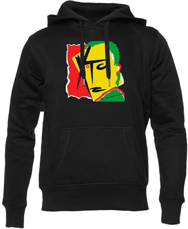 Generisch Drums and Wires Unisex Hoodie Herren Damen Schwarz Lange Ärmel Kapuzenpulli Men's Women's Black