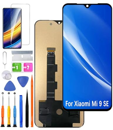 HLYGZX Pantalla de repuesto para pantalla LCD Xiaomi Mi 9 SE TFT, M1903F2G pantalla LCD táctil digitalizador kit de piezas de reparación (sin huellas dactilares)