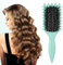 hautllaif Curl Defining Brush, Curly Hair Brush, Boar Bristle Hair Brush for Curly Hair Curl Defining Hair Bristles for Women & Girls, Shaping and Defining Curls for Women and Men, Compact portable