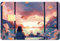 CREATCABIN Dreaming Kreditkarten-Skins,Anime-Debitkarten-Skin-Aufkleber,Zum Personalisieren von Bankkarten,Schutzaufkleber,Wasserfest,Entfernbar,Blasenfrei,Schmal,Für Transport,Schlüssel,19x14cm
