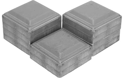 KITANDOVE 10stücke Quadratische Zaunpfostenkappen Einfache Dekorative Abdeckungen Für Pfosten Für Verkehrsbereiche Und Gehwege