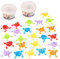 MagiDeal Jouet de grenouille sauteuse avec seau, jouets de grenouille rebondissante drôles en appuyant sur les doigts, jouets de grenouilles de couleurs, 26 Pièces