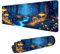 Blue Mouse Mat 1200x600x3mm,Tree Mouse Pad,Extra Large Gaming Mousepad Waterproof,Desk Protector Mat with Anti-Slip Base,Computer Keyboard Pad for Gaming,Office and Home,Gift S-35