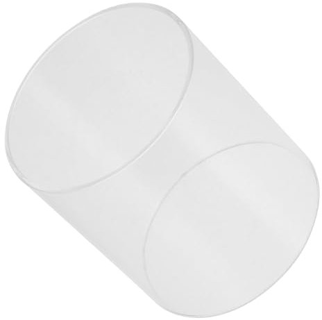 BESPORTBLE 2pcs Transparente Glas Kerzenhülsen, Windlicht Glaszylinder, Kerzengl?Ser, Kerzenglas, 10x9cm, für Zuhause