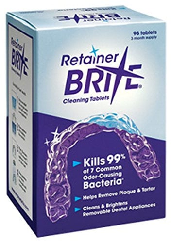 Retainer Brite Cleaning Tablets - 96 Tablets Oral Care