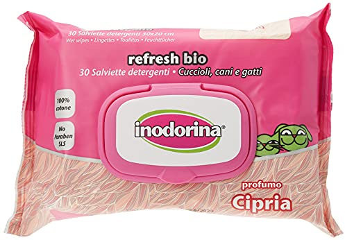 Inodorin-Wischtücher Bio-Hunde-Hygiene-Staub