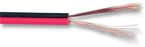 Pro Power FIG8 rot/schwarz 100m Figur 8 Auto Audio Kabel rot/schwarz 10A 100m