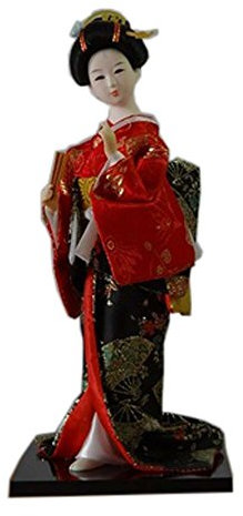 Fancy Pumpkin Japanische Puppen Geisha Mädchen Geiko Kimono Puppe Home Dekoration Kunst Sammlung, D-13