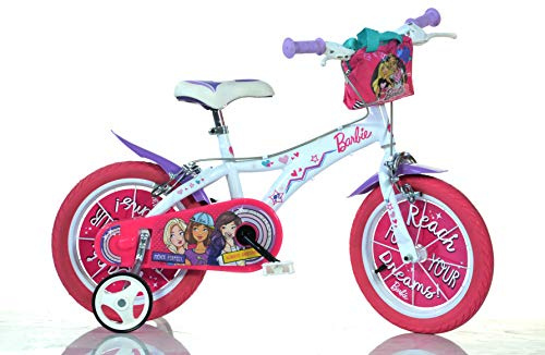 Dino 14 Barbie Bike – Pink, White, 614 g-ba