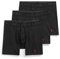 POLO RALPH LAUREN Boxershorts, 4D-Flex, Baumwolle, Modal, Stretch, 3er-Pack - Schwarz - Small