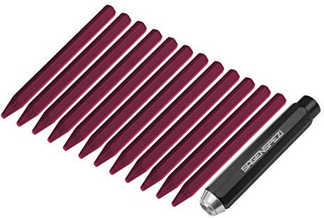 Sägenspezi porte-craie + 12 pièces Pica craie rouge