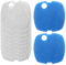 Rtengtunn - Set di 10 filtri per acquario SUNSUN HW-302/505A