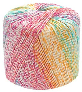 Filzwolle 133M Häkelgarn, mehrfarbig, Strickgarn, Handstrickgarn, Webgarn, Häkelgarn (bunt) Häkeln