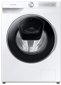 Samsung Series 6 AddWash AutoDose WW10T684DLH Wifi Connected 10.5Kg Washing Machine with 1400 rpm - White - A Rated [Energy Class A]