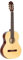 Ortega Guitars 4/4 Konzert Gitarre – Mit Armrest – Student Series Pro – Massive Engelmann Fichte, Katalpa, Natur (R55DLX)