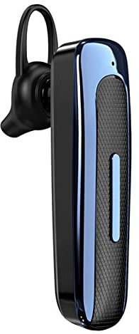 Auriculares inalámbricos Bluetooth, Auriculares Bluetooth E1 Auriculares manos libres para negocios Auriculares deportivos estéreo inalámbricos para conducir y correr con seguridad(azul negro)