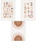 EXQULEG 3er Poster Set Kinderzimmer Deko Bilder Baby ABC Zahlen Tiere Buchstaben Regenbogen A4 Kinderposter Kinderbilder Babyzimmer Junge und Mädchen (ABC)