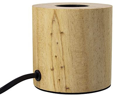 Xanlite, Lampe à Poser Cyclo Bois, Culot E27, Design Élégant pour Intérieur, Éclairage Doux et Moderne, Parfaite pour Votre Salon