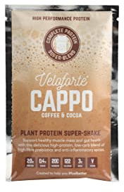 Cappo - Recovery Shake - Natural Super-Blend of Complete Protein & Prebiotics - Coffee & Cocoa (24)