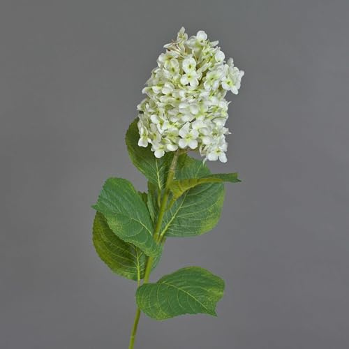 artplants.de Künstliche Blume Hortensie Paniculata YANGDAN, Creme, 85 cm | Künstliche Stielblume