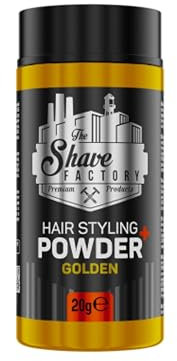 The Shave Factory Polvere per capelli con effetto opaco Golden 20 g