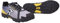 Kookaburra Stinger Shoe, Scarpe da Hockey su Prato Unisex-Adulto, Grigio e Giallo, 10 UK