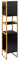 5 five simply smart Colonne 2 Portes naturéo Noir