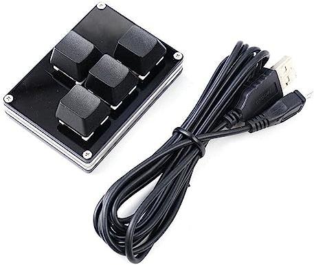 Schwarz 4- Mini Board Up/Down/Links/Rechts Wasd Achse Anpassbare Verknüpfung A2d3 Gaming Board Shortcut Mechanica Game Pad