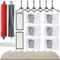 Zubehörset für Roborock Q8 Max / Q8 Max + / Q5 Pro / Q5 Pro+ Staubsauger, 6*Staubbeutel 2*Main Rollbürste 6*Seitenbürsten 2*Filter 4*Mopp Wischtücher