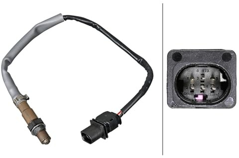 HELLA 6PA 358 221-531 Lambdasonde Sauerstoffsensor- 6-polig - Kabel: 445mm